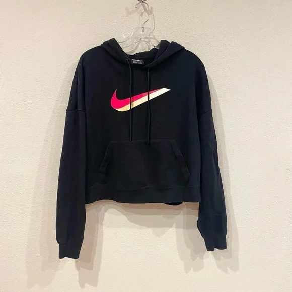 Nike Sportswear Icon Clash Fleece Hoodie Size Small EUC - Picture 2 of 5